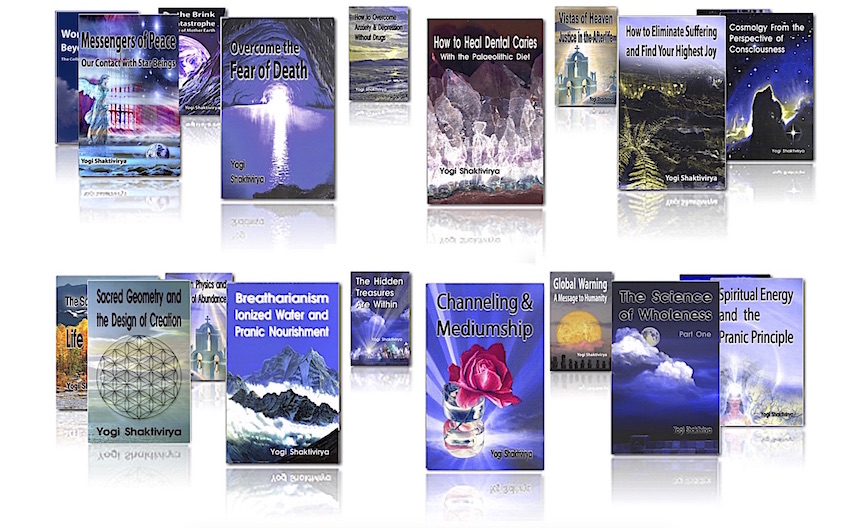 Russll's Spiritual Books on cosmology, afterlife, diet, nutrition, sacred geometry, and law of attraction