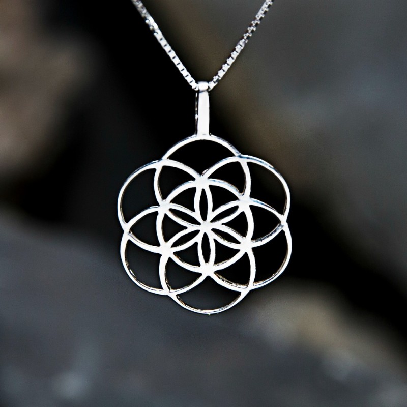 Seed of Life Pendant - Silver